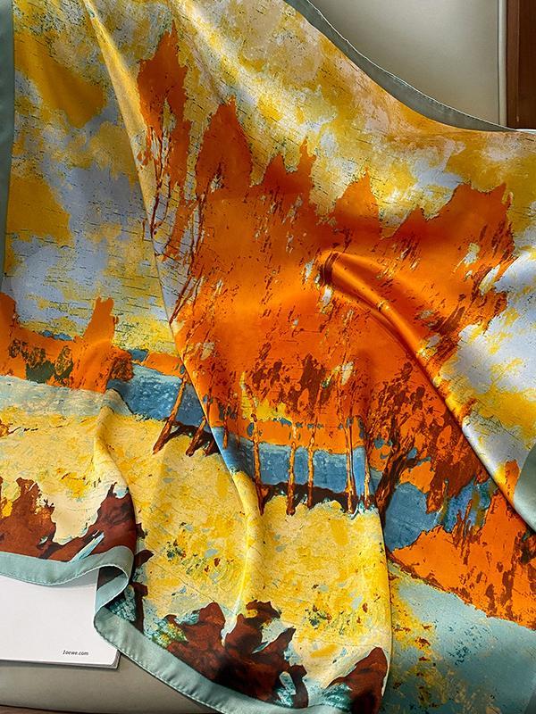 Printed Sun Protection Shawl&Scarf Product Image