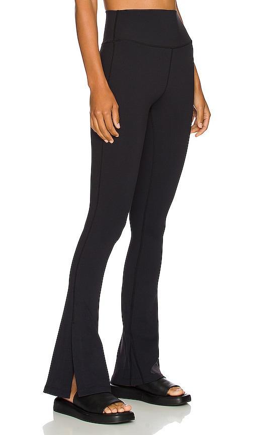 Racquel High-Waisted Slit Flare Pants Product Image