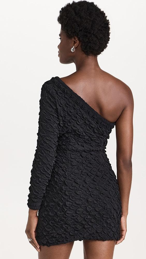 Dur Doux One Sleeve Puckered Mini Dress | Shopbop Product Image