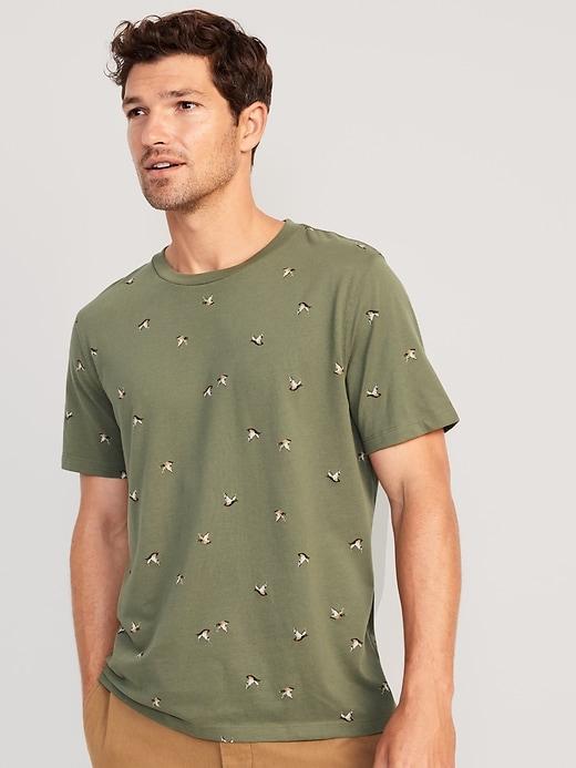 Soft-Washed Crew-Neck T-Shirt Product Image