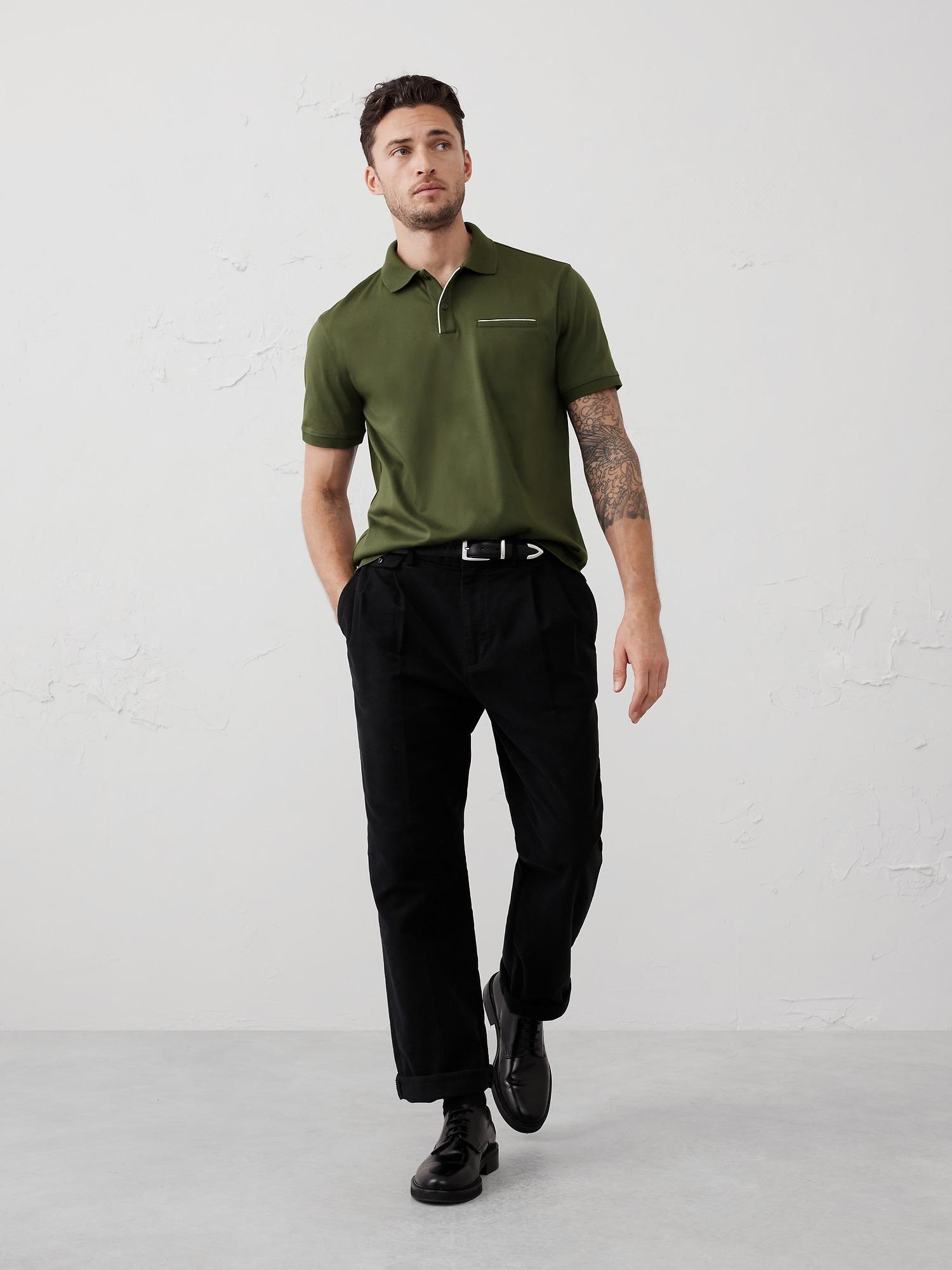 Slim Luxe Touch Polo Product Image