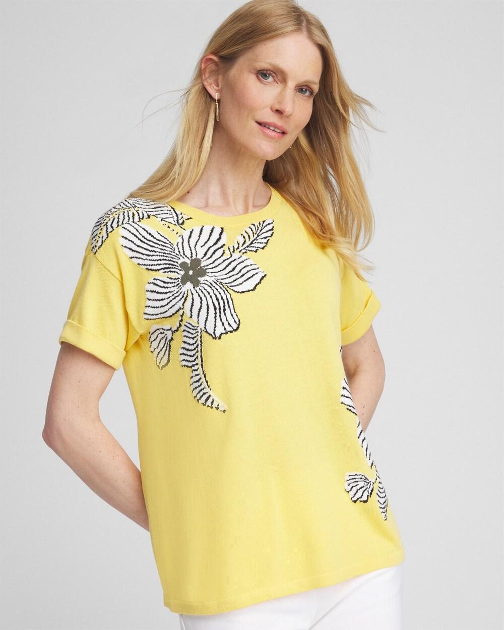 Zenergy® Soft Essentials 3/4 Sleeve Top Product Image