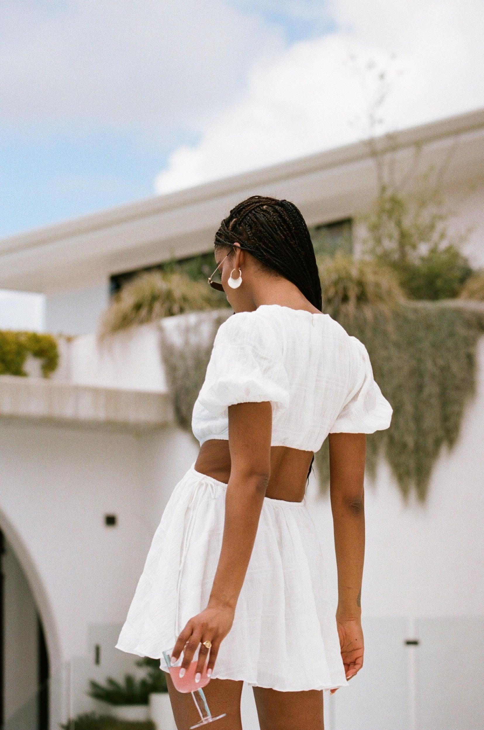 Malia Dress - White Product Image