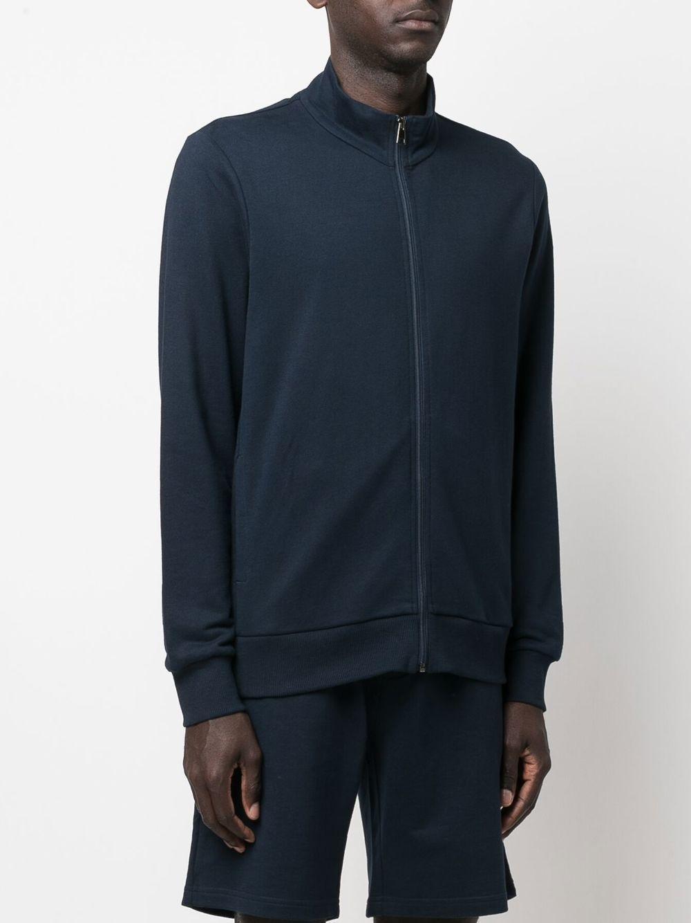 logo-print zip-up sweatshirt Product Image