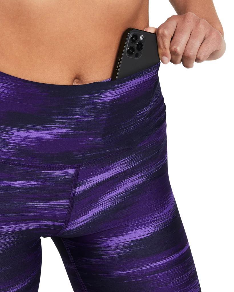 Women's Under Armour HeatGear® Armour 8-in. Bike Shorts, Size: Large, Purple Product Image
