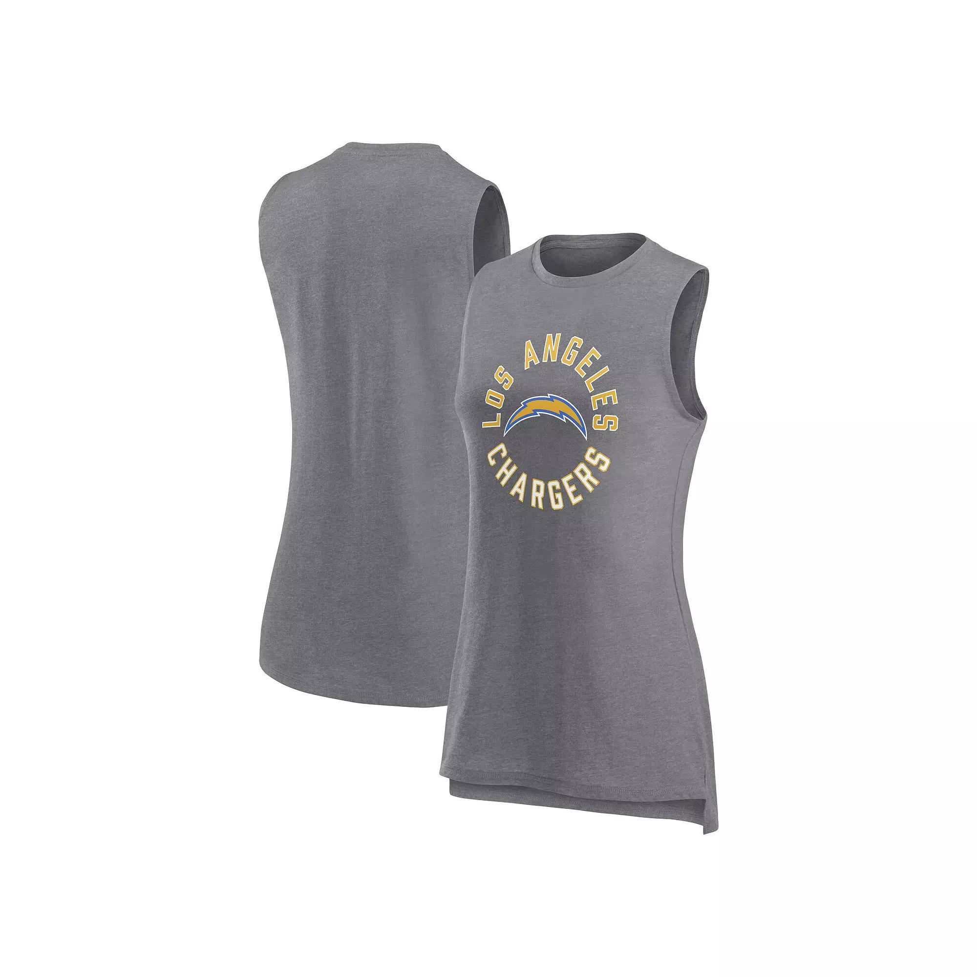 Womens Fanatics Branded Heather Washington Nationals What Goes Around Tank Top Product Image