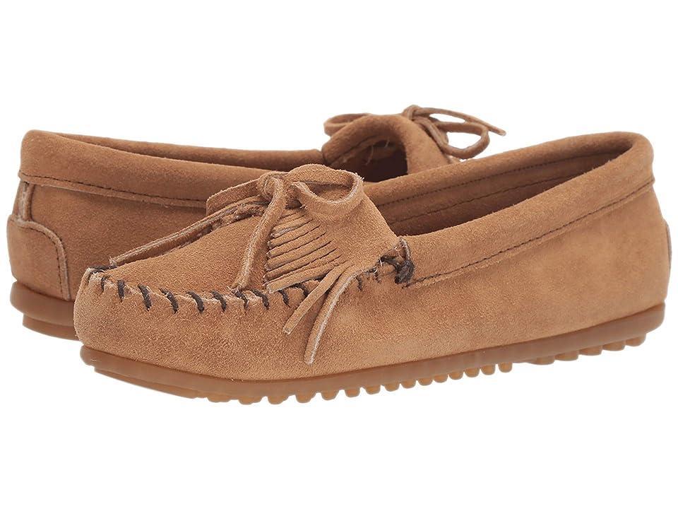 Minnetonka Kilty Suede Moc Suede) Women's Moccasin Shoes Product Image