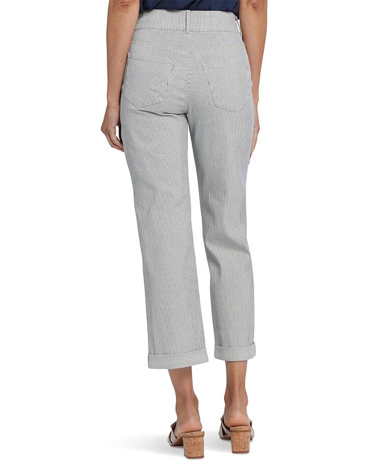 Joni High-Rise Relaxed Capris in Black Product Image