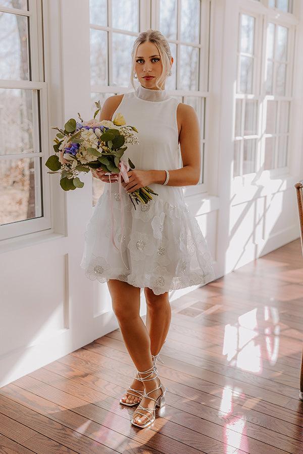 Love At First Kiss Organza Mini Dress Product Image