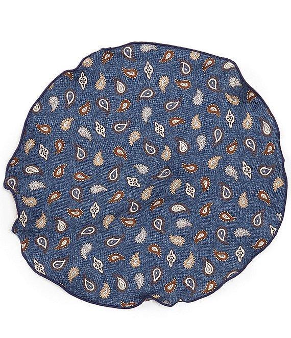 Edward Armah Pine Reversible Silk Pocket Circle Product Image