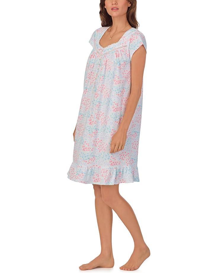 Cap Sleeve Cotton Modal Waltz Gown Product Image