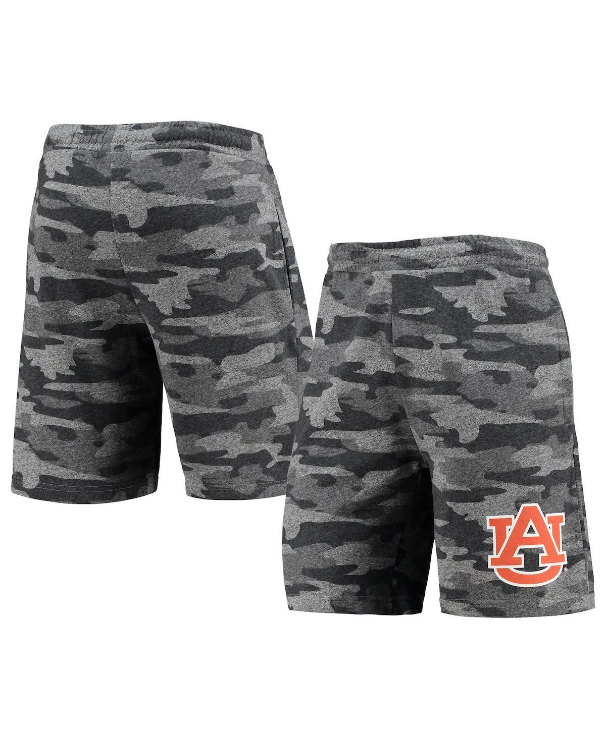 Men's Concepts Sport Charcoal/Gray Auburn Tigers Camo Backup Terry Jam Lounge Shorts, Size: Medium Product Image