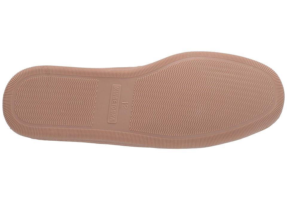 Minnetonka Mens Sheepskin Hardsole Moccasin Slippers Product Image