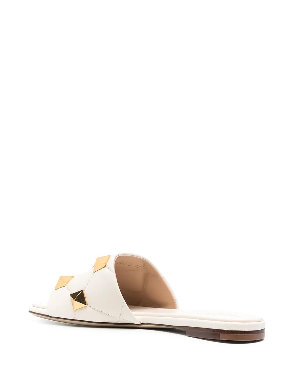 Roman Stud flat leather sandals Product Image
