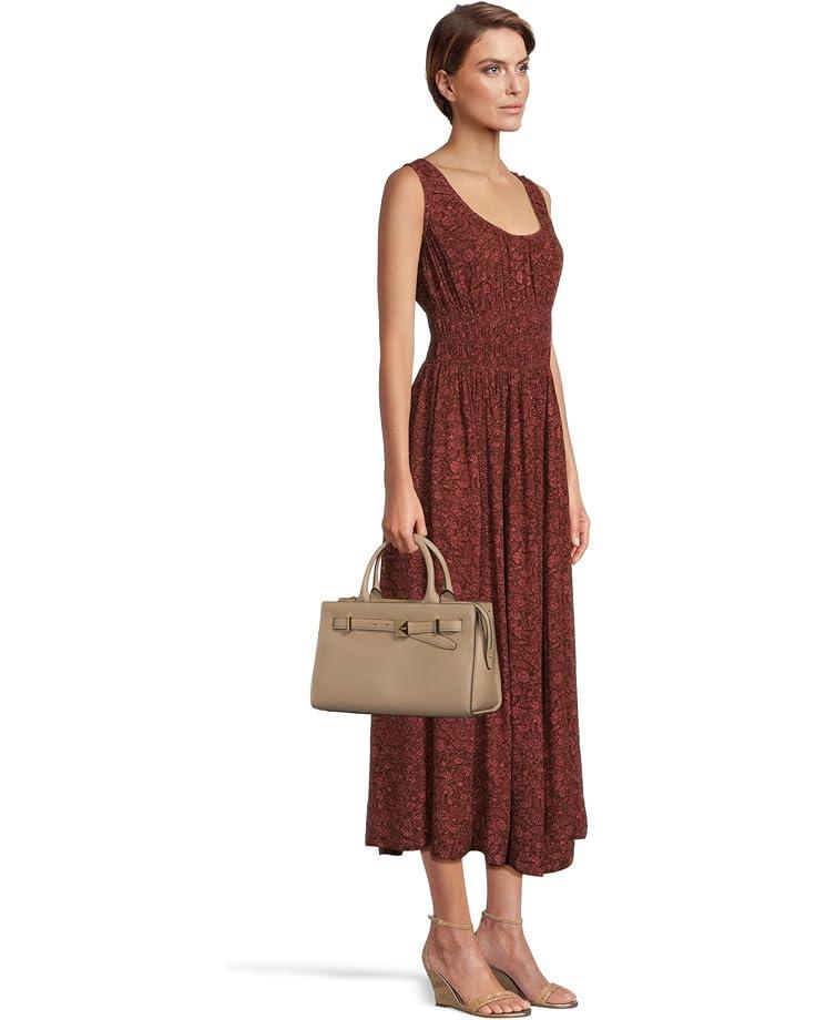 Grace Smooth Leather Satchel Product Image