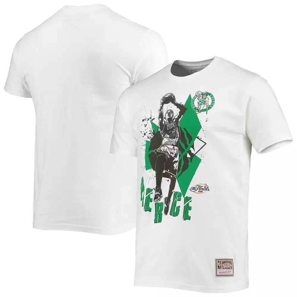 Men's Mitchell & Ness Paul Pierce White Boston Celtics Suite Sensations Player T-Shirt, Size: 3XL Product Image