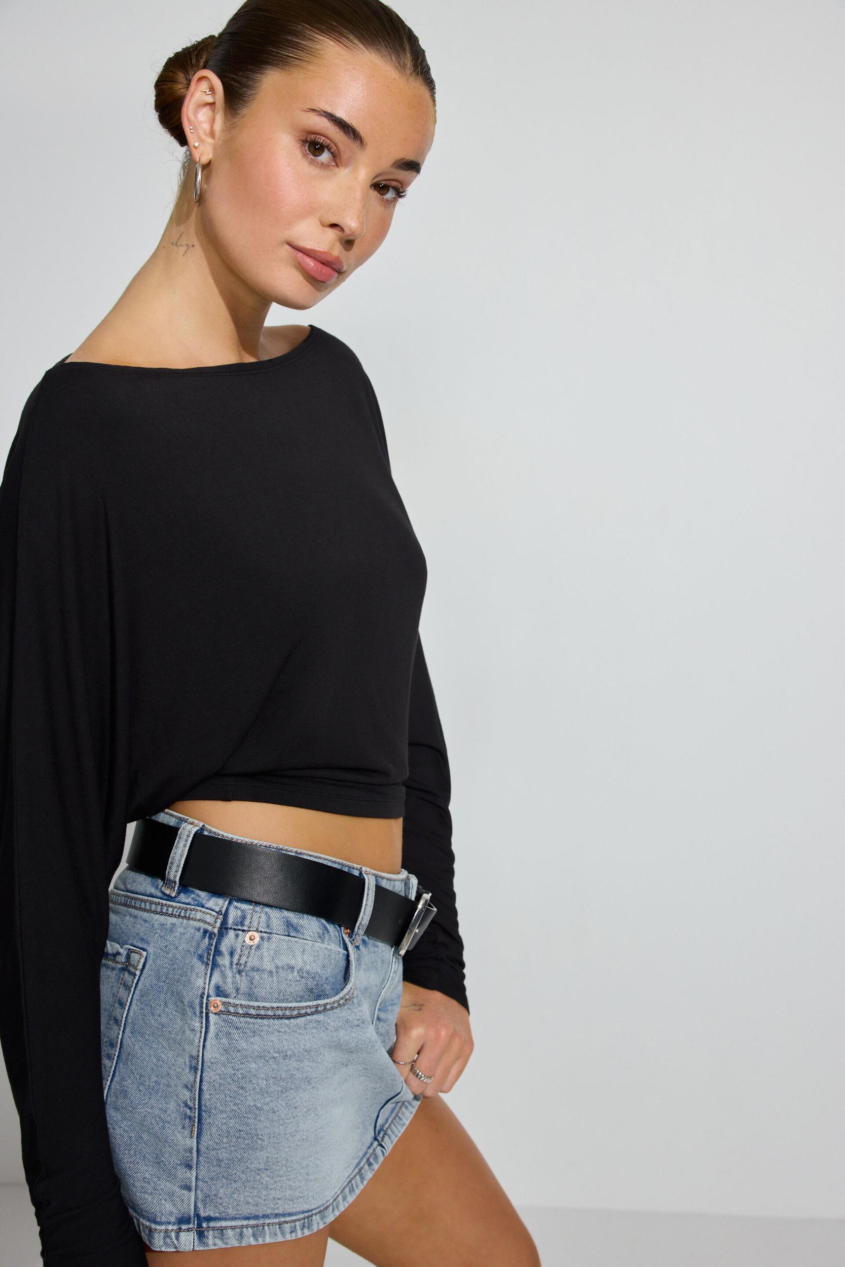 Plunge Flyaway Halter Top Product Image
