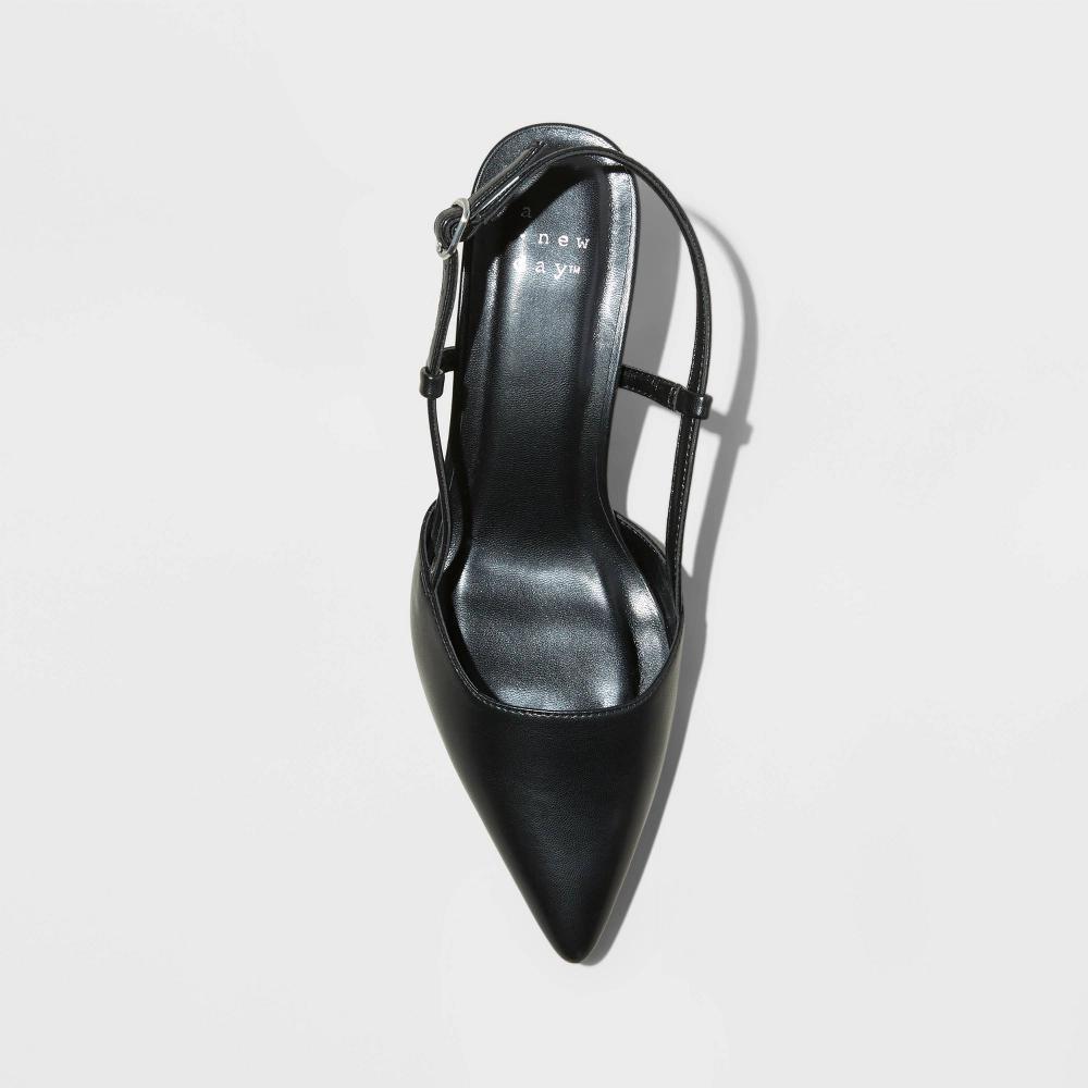 Women's Annette Slingback Heels - A New Day™ Product Image