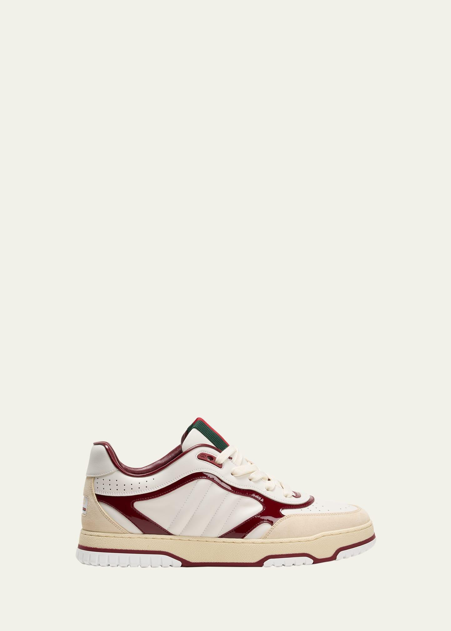 Mens Re-Web Suede and Calf Patent Leather Sneakers Product Image