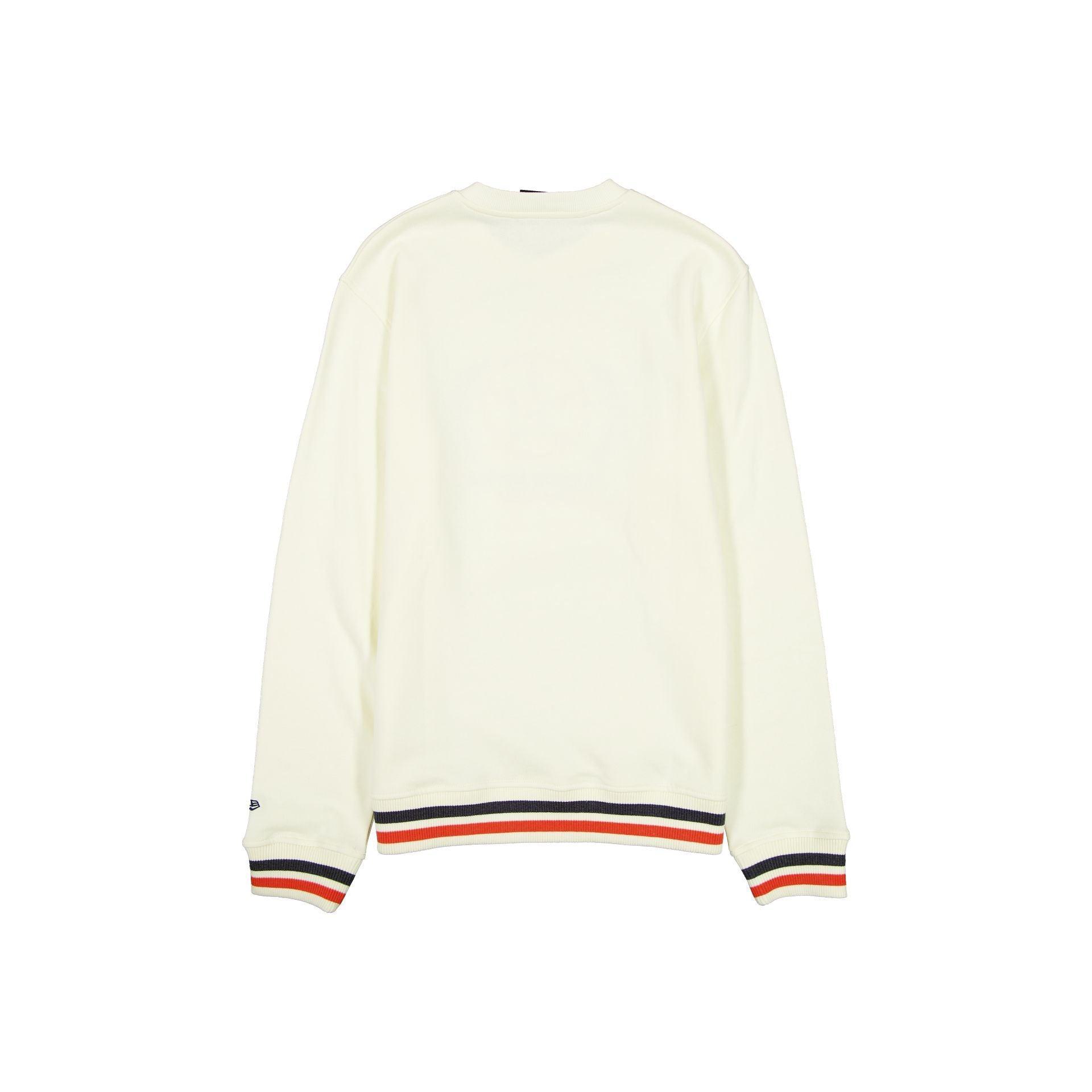 Houston Astros Throwback Chrome White Crewneck Male Product Image