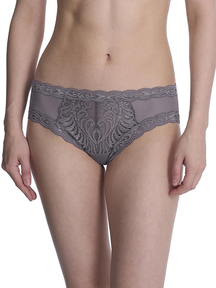 Womens Feathers Lace Hipster Product Image