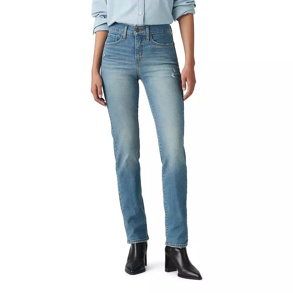 Women's Levi's® 314™ Shaping Straight Jeans, Size: 32(US 14)Medium, Two Time Product Image
