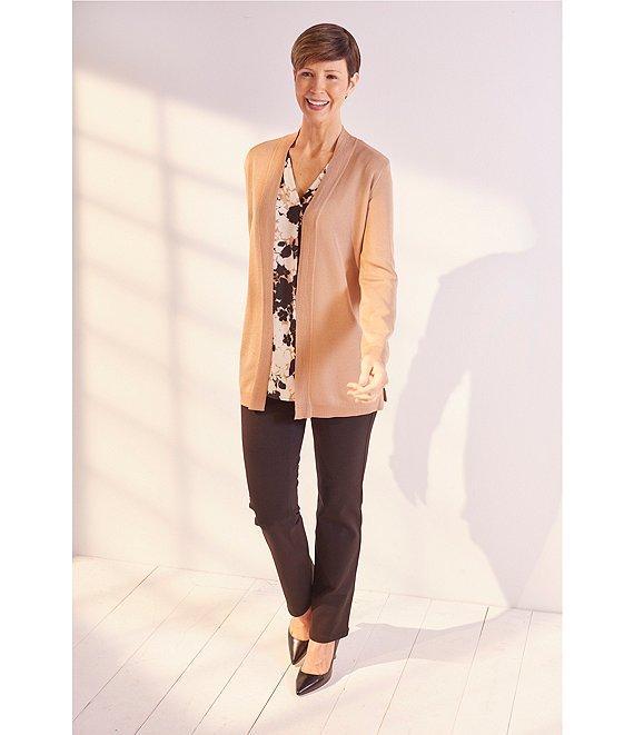 Jones New York Ponte Knit Skinny Leg Pull-On Pants Product Image