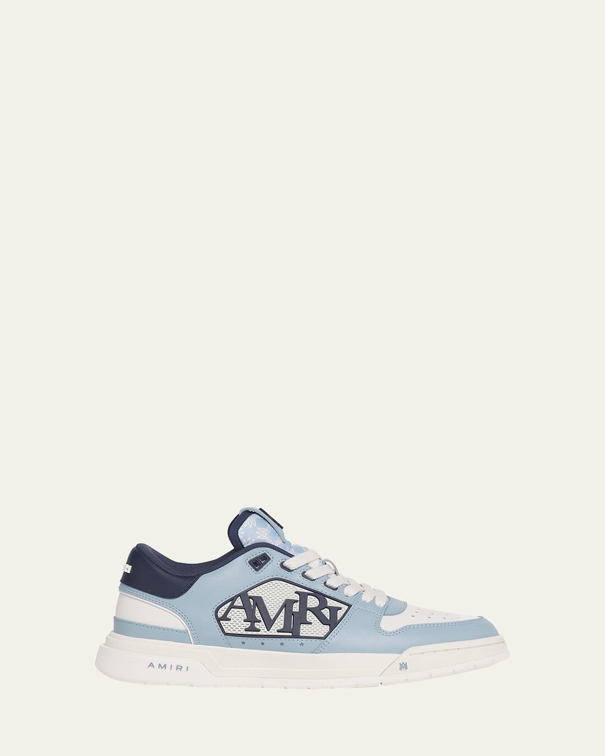 Mens Classic Low Leather Sneakers Product Image
