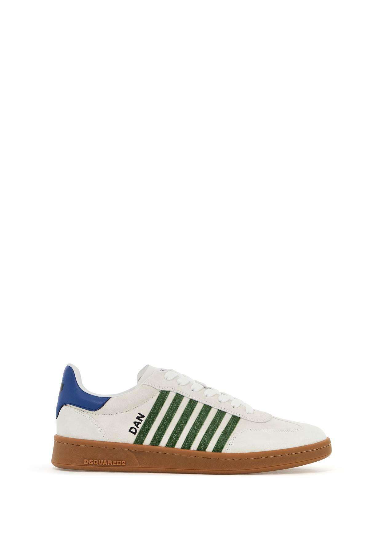 DSQUARED2 Boxer Suede Sneakers In Multicolor Product Image