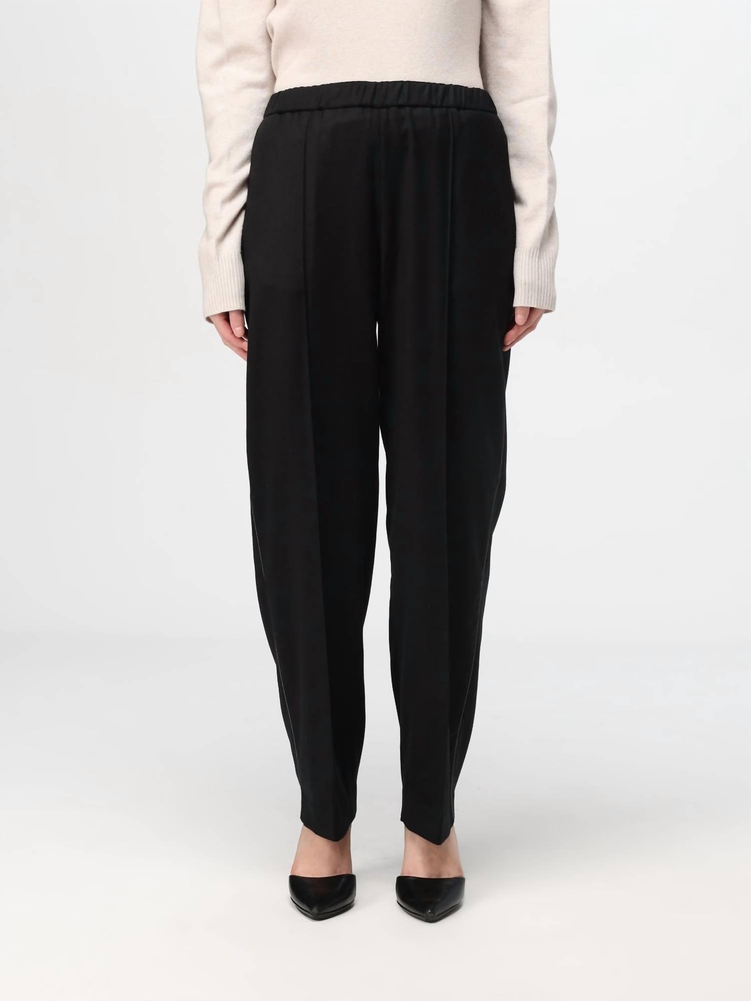 FABIANA FILIPPI Pants  Woman Color Black In Schwarz Product Image