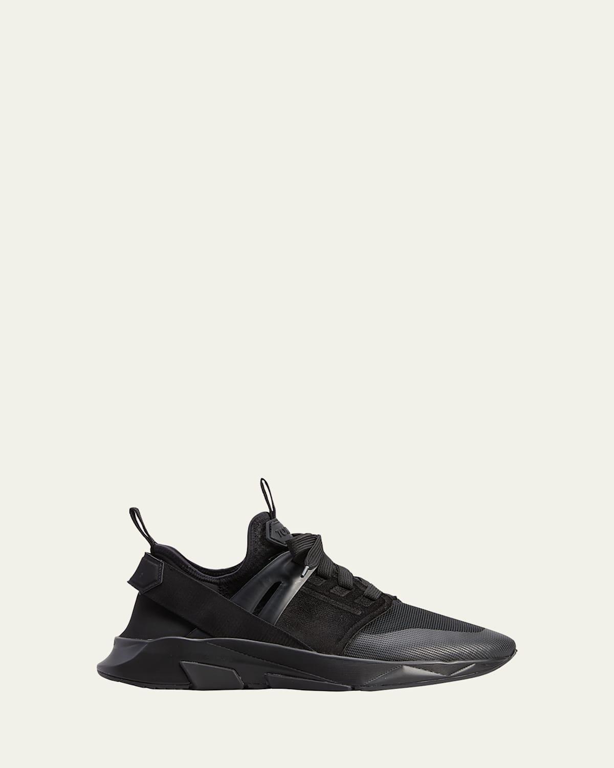 Mens Jago Mesh Leather Heel-Strap Trainer Sneakers Product Image