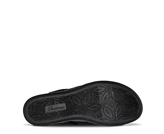 Skechers® Pier-Lite All You Women's Wedge Sandals, Size: 10, Black Product Image