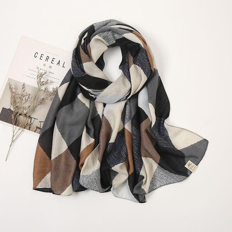 Tassel Patterned Scarf (Various Designs) Product Image