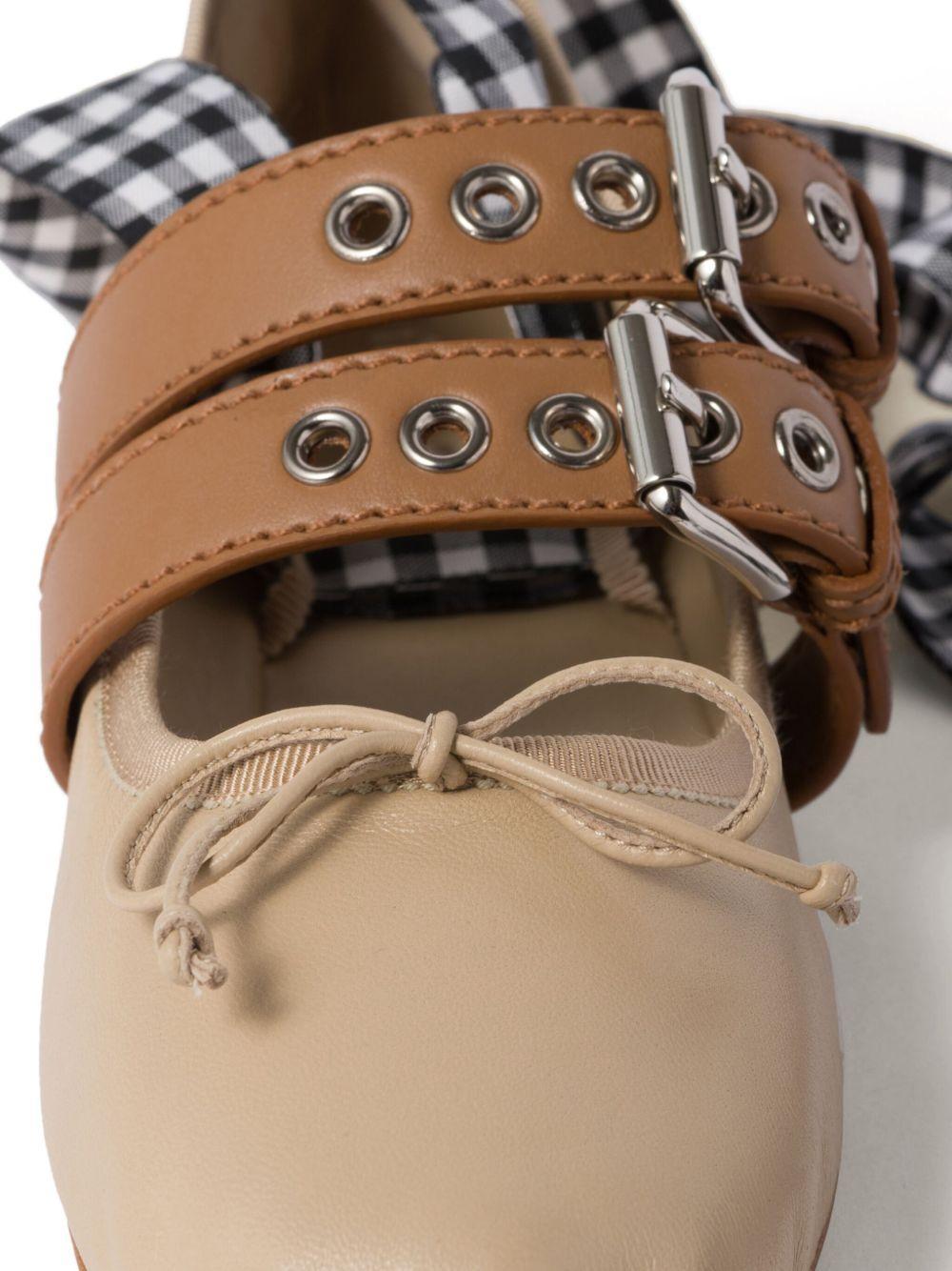 buckled ballet pumps Product Image