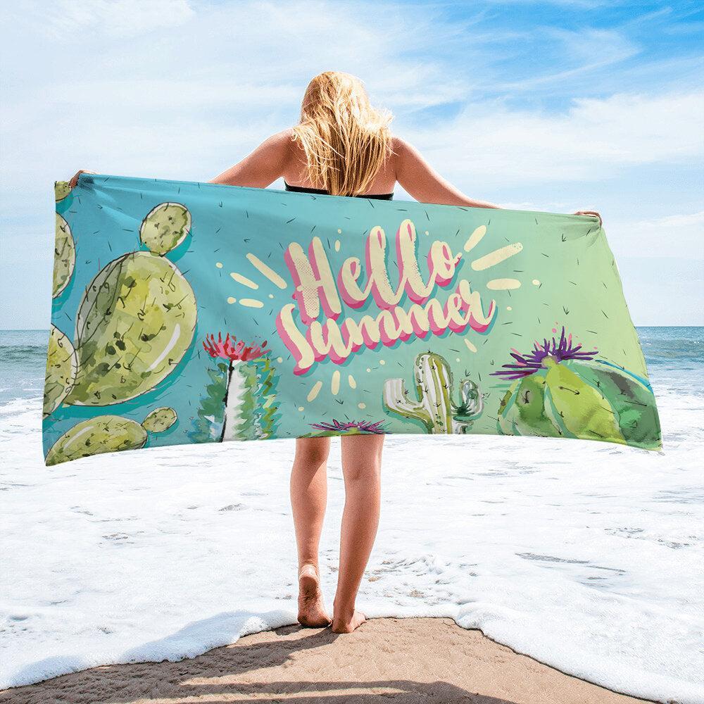 2 In 1 Windproof Beach Backpack Towel Product Image