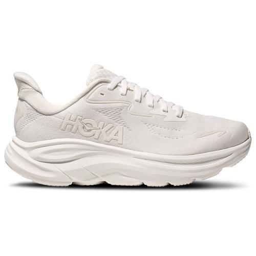 HOKA Womens HOKA Clifton 10 - Womens Running Shoes Black/White Product Image