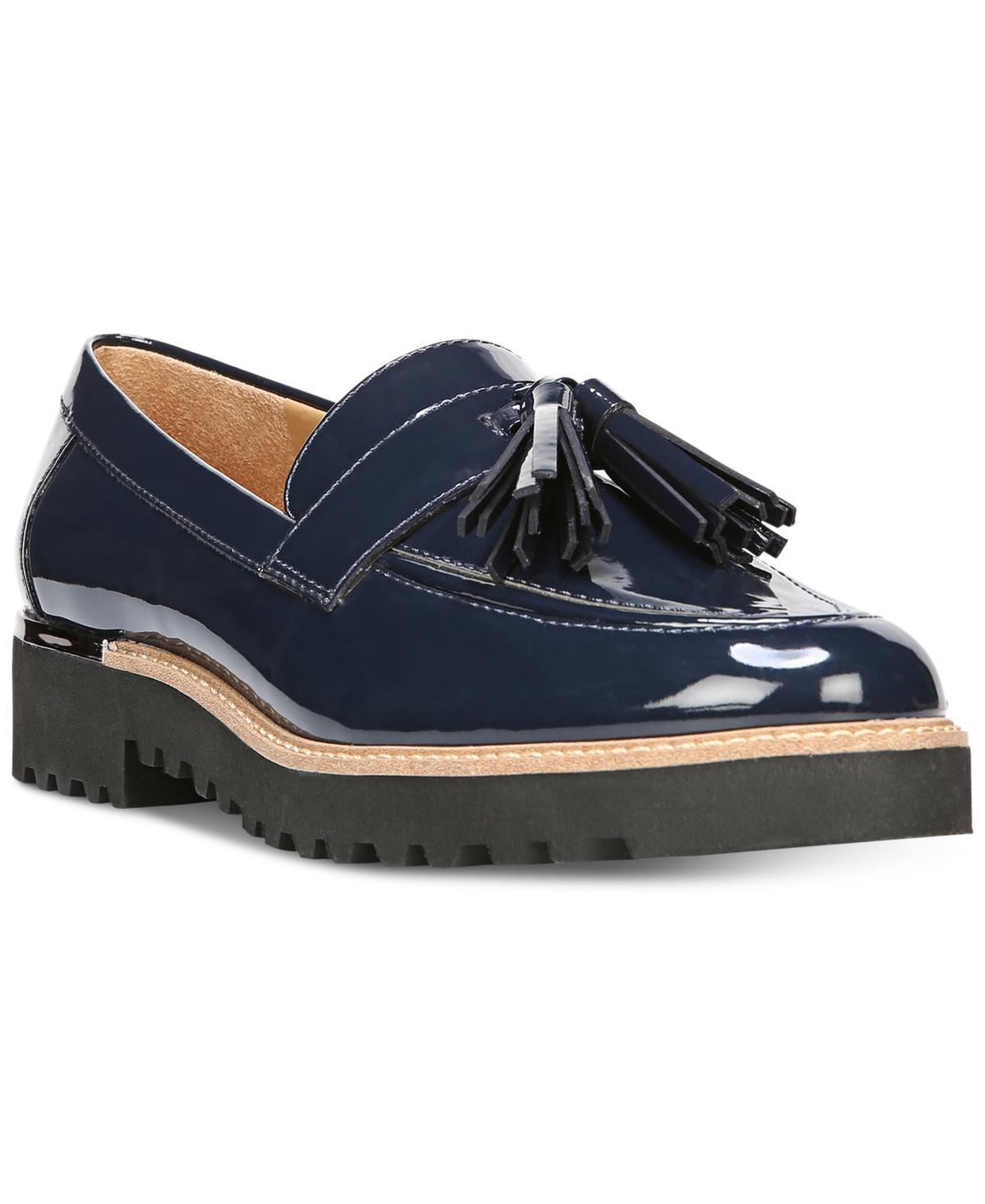 Franco Sarto Carolynn Patent Tassel Lug Sole Platform Loafers Product Image