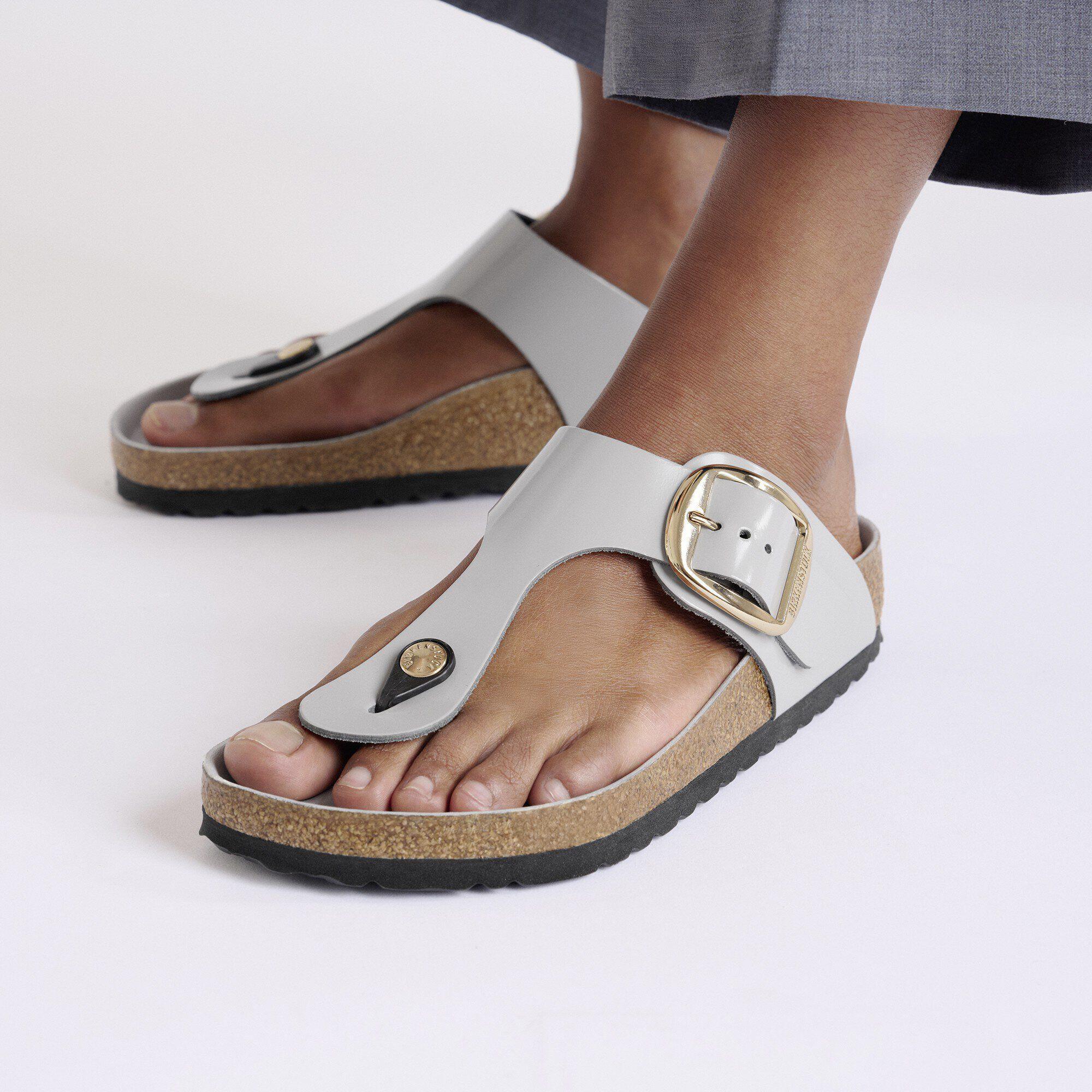 Gizeh Big Buckle Natural Leather Patent Product Image