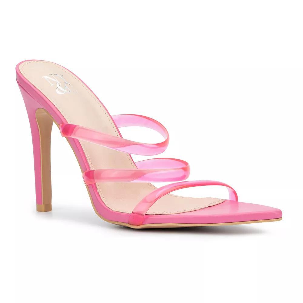 New York & Company Biana Womens Slide Dress Sandals Product Image