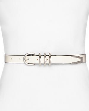 rag & bone Womens Leather Baby Spire Hip Belt Product Image