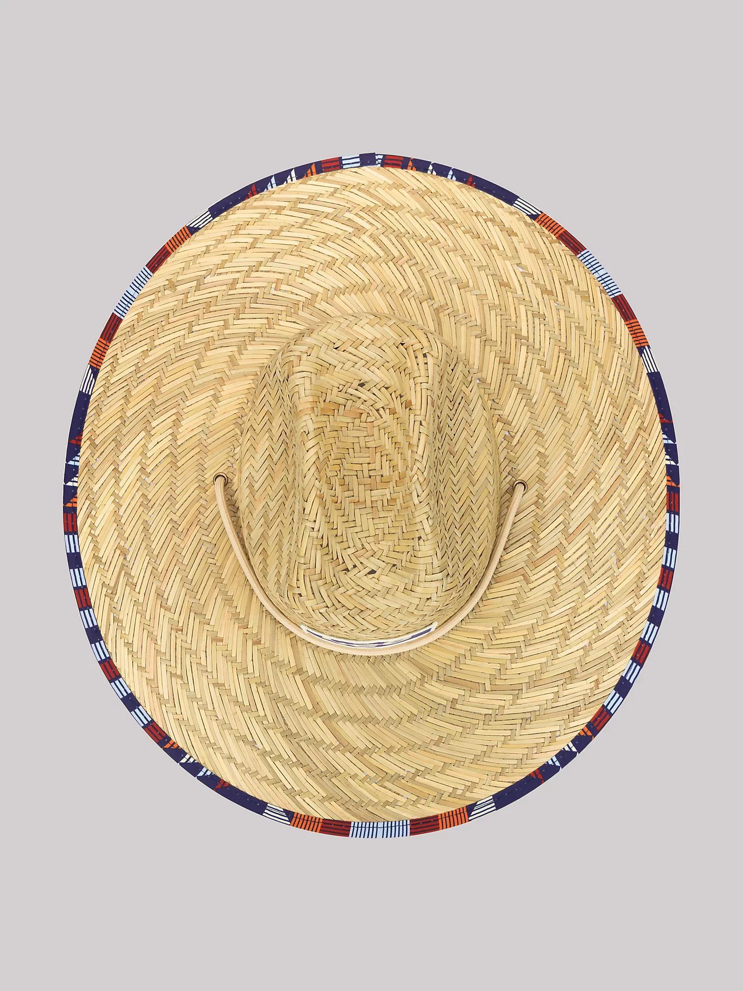 Men's Straw Aztec Lifeguard Hat | Men's Accessories | Lee® Product Image