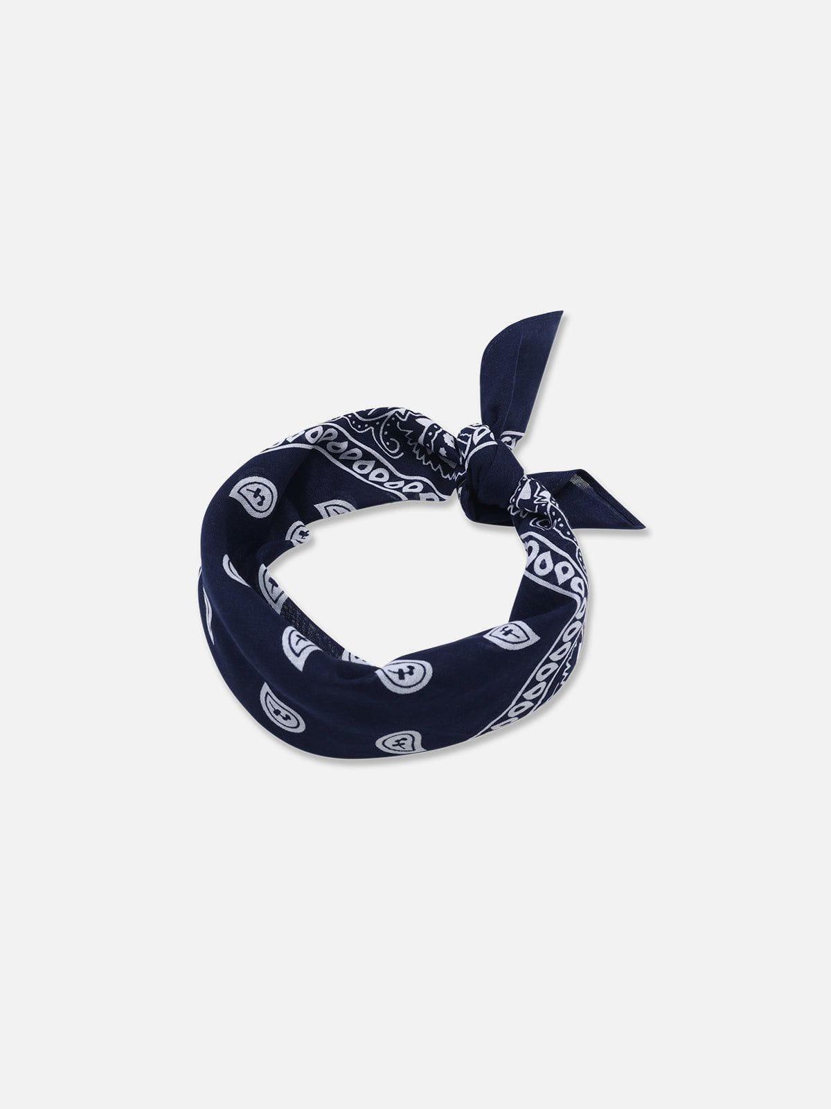 Bandana Print Square Scarf Product Image