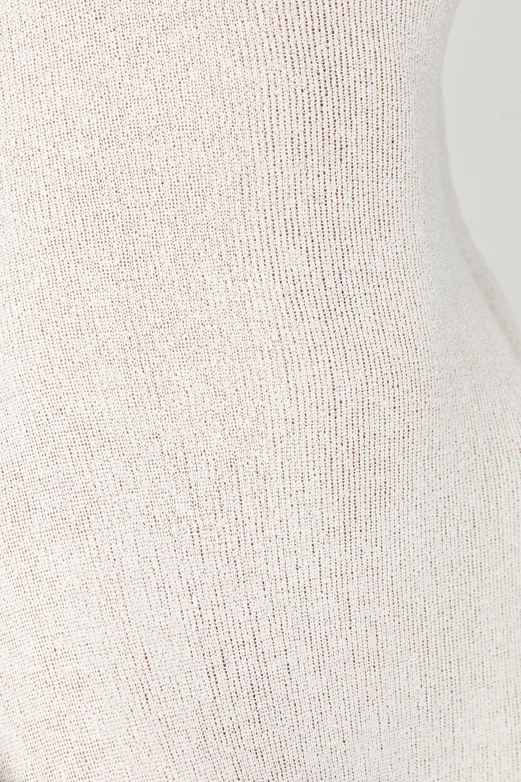 Talia Maxi Open Back Knit Dress - Ivory Product Image