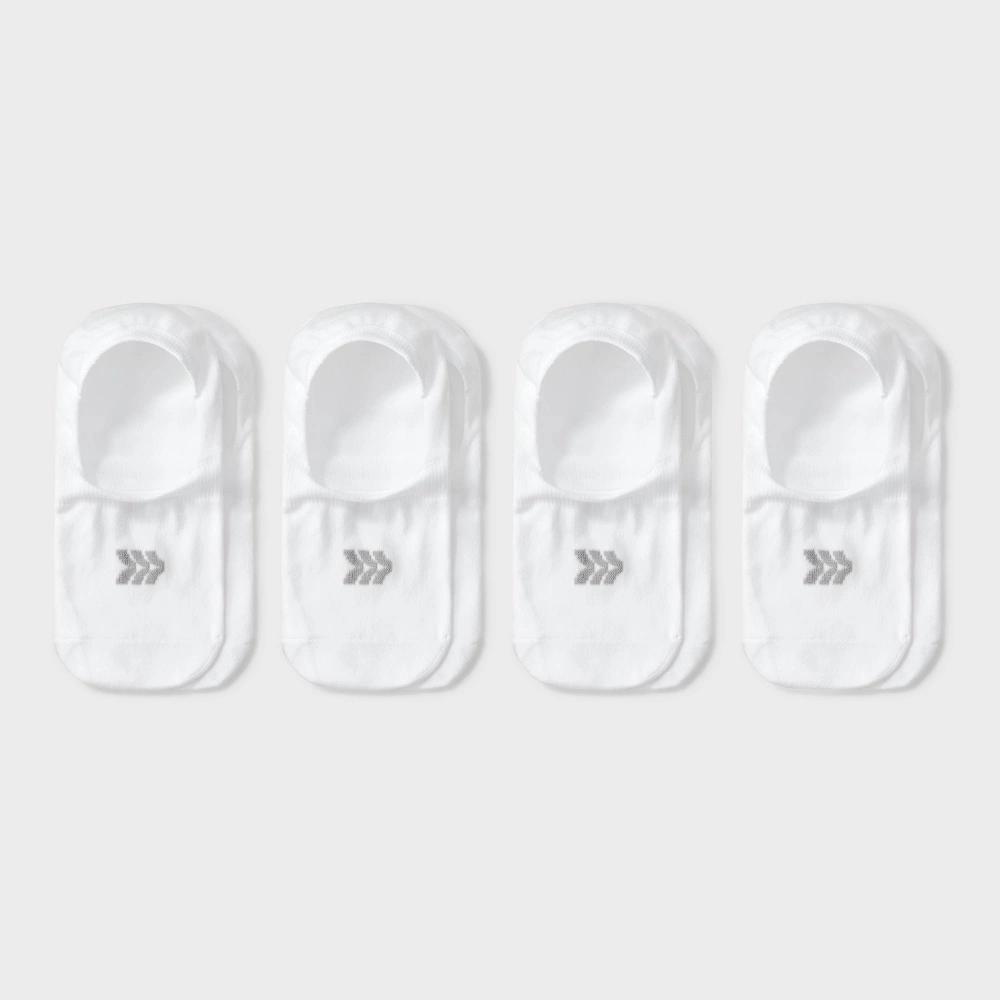 Women's Lightweight 4pk Liner Socks - All In Motion™ 4-10: Nylon-Spandex Blend, Tagless, Seamless Toe, Machine Washable Product Image