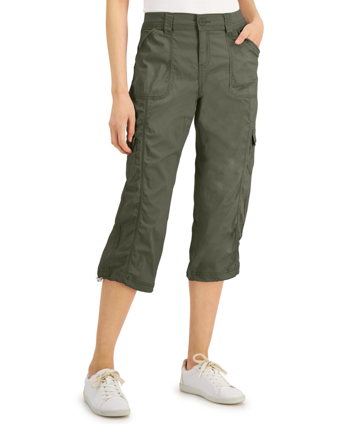 Style & Co Womens Cargo Capri Pants, Created for Macys Product Image