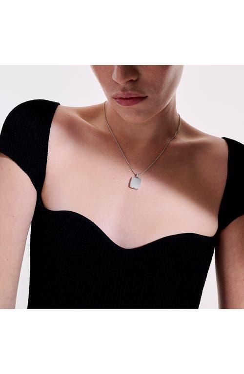 JOHN HARDY Tag Pendant Necklace, Sterling Silver, 1.7mm Product Image