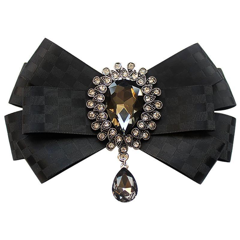 Rhinestone Bow Tie Product Image