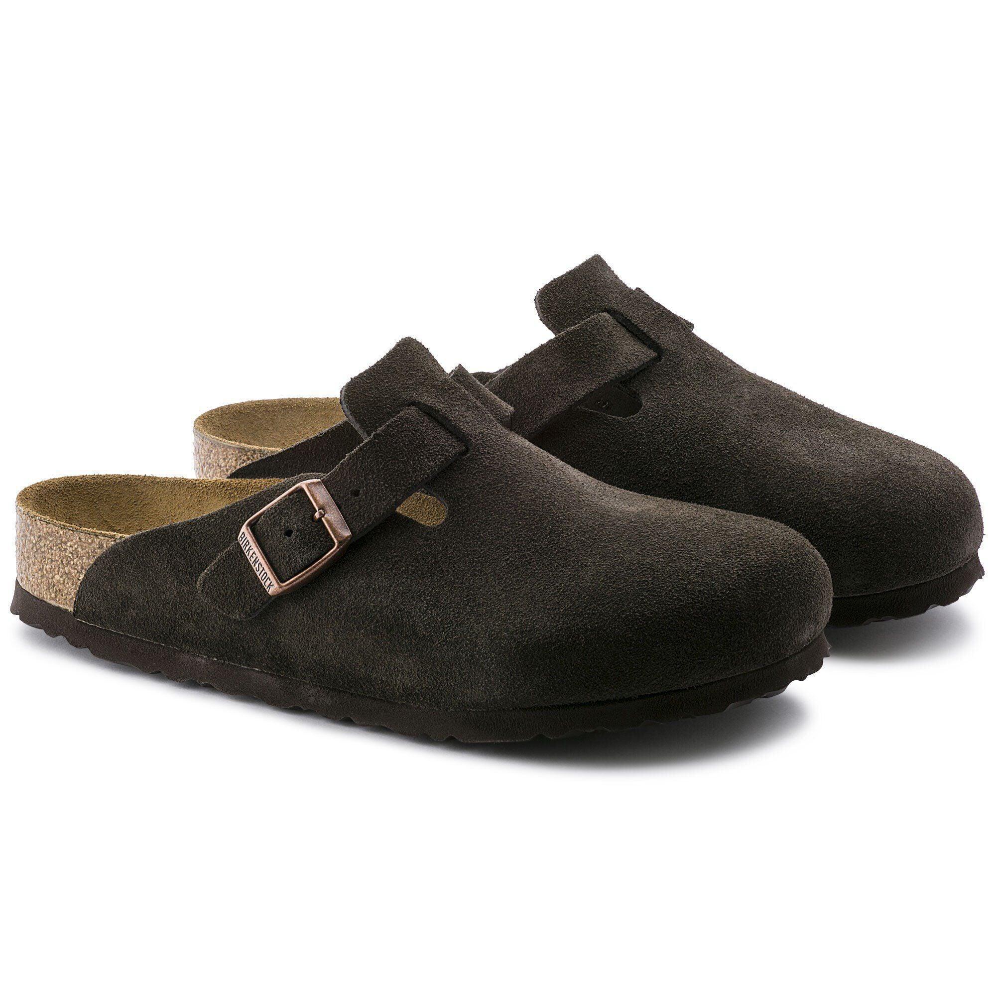 Boston Soft Footbed Suede Leather Midnight Blue Product Image