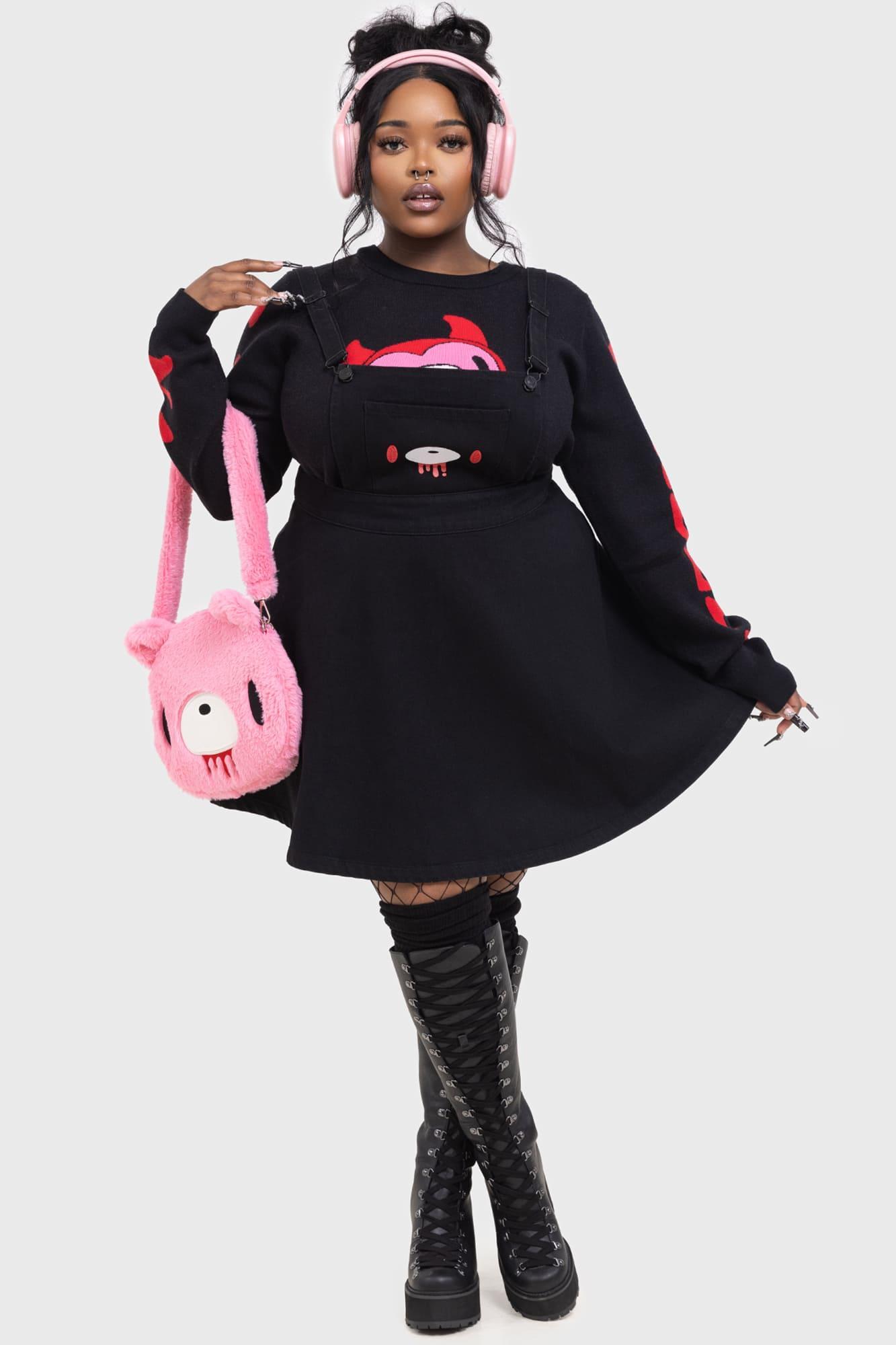 Naughty Grizzly Pinafore Dress Female Product Image