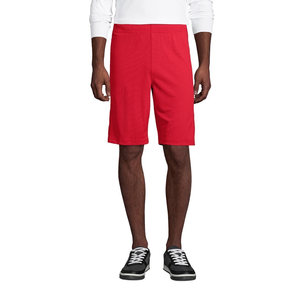 Men's Lands' End Mesh Gym Shorts, Size: Small, Green Product Image